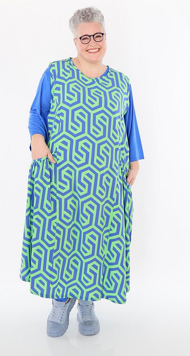 Sommer Tunika in Ballon Form aus feiner Popeline Qualität