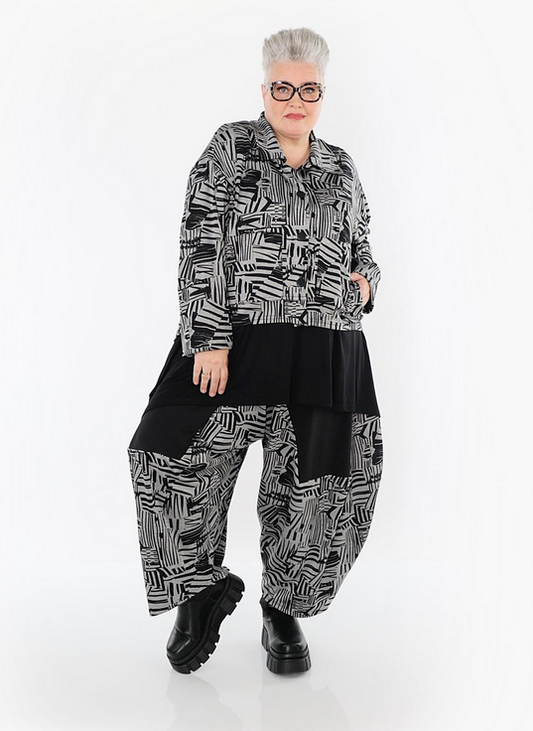 NEU Winter Hose in Ballon Form aus warmer Jacquard Qualität