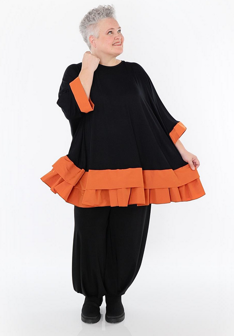 Ganzjahr Big Shirt in A-Form aus feiner Jersey Qualität in verschiedenen Farben