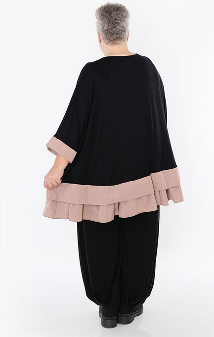 Ganzjahr Big Shirt in A-Form aus feiner Jersey Qualität in verschiedenen Farben