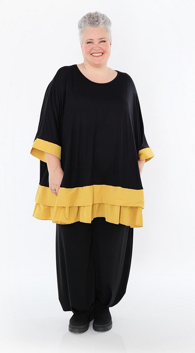 Ganzjahr Big Shirt in A-Form aus feiner Jersey Qualität in verschiedenen Farben