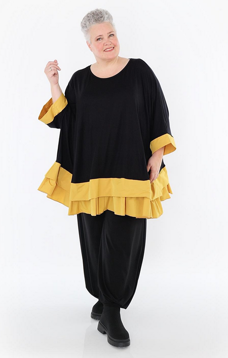 Ganzjahr Big Shirt in A-Form aus feiner Jersey Qualität in verschiedenen Farben