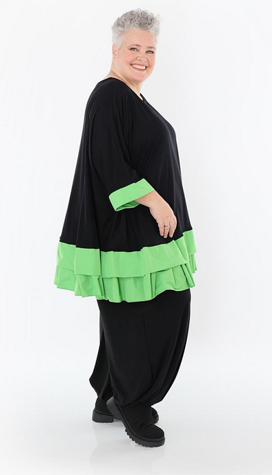 Ganzjahr Big Shirt in A-Form aus feiner Jersey Qualität in verschiedenen Farben