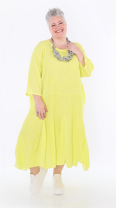 Sommer Kleid in Ballon Form aus weicher Mousseline Qualität in verschiedenen Farben