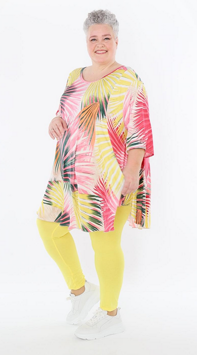 Ganzjahr Leggings in gerader Form aus feiner Jersey Qualität in verschiedenen Farben