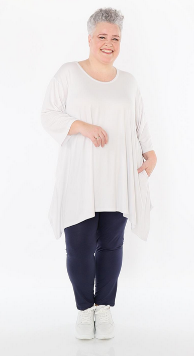 Ganzjahr Leggings in gerader Form aus feiner Jersey Qualität in verschiedenen Farben