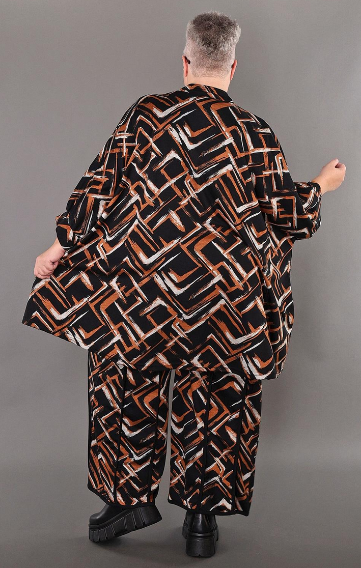 NEU Übergangs Jacke in A-Form aus weicher Jacquard Qualität in 2 Farben