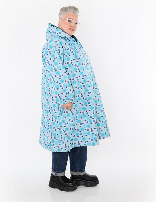 NEU Übergangs Mantel in gerader Form aus warmer Softshell Qualität in 2 Farben