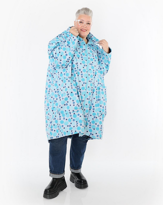 NEU Übergangs Mantel in gerader Form aus warmer Softshell Qualität in 2 Farben