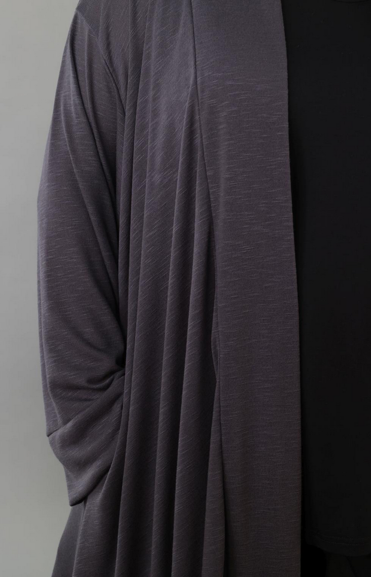 NEU Übergangs Cardigan in A-Form aus weicher Feinstrick Qualität in verschiedenen Farben