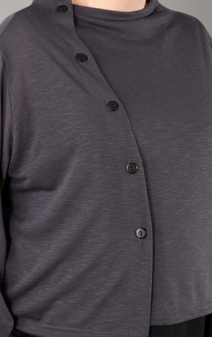 Übergangs Jacke in gerader Form aus weicher Feinstrick Qualität in verschiedenen Farben