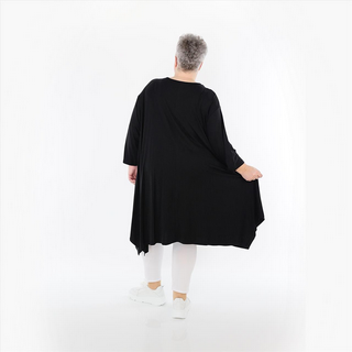 Sommer Big Shirt in A-Form aus feiner Jersey Qualitätin