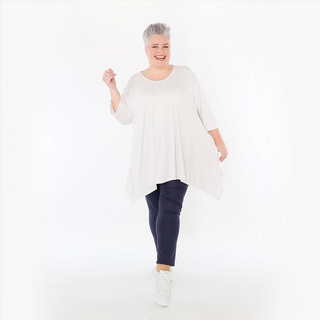 Sommer Shirt in A-Form aus feiner Jersey Qualität in verschiedenen Farben