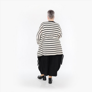 Sommer Big Shirt in A-Form aus feiner Strick Qualität