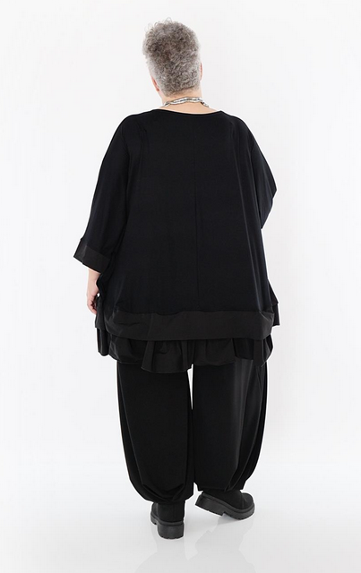 Ganzjahr Big Shirt in A-Form aus feiner Jersey Qualität