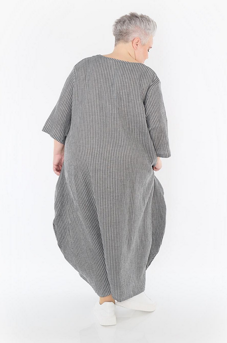 Sommer Kleid in Ballon Form aus feiner Mousseline Qualität