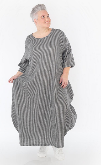 Sommer Kleid in Ballon Form aus feiner Mousseline Qualität