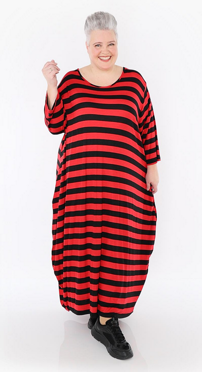Sommer Kleid in Ballon Form aus stretcher Jersey Qualität