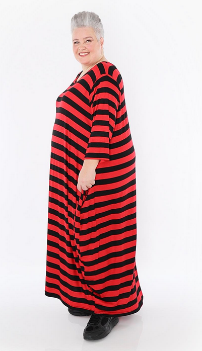 Sommer Kleid in Ballon Form aus stretcher Jersey Qualität