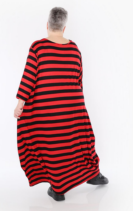 Sommer Kleid in Ballon Form aus stretcher Jersey Qualität