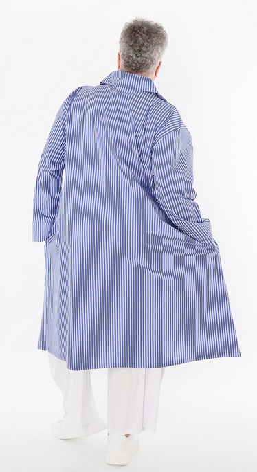Sommer Bluse in A-Form aus feiner Popeline Qualität in 2 Farben