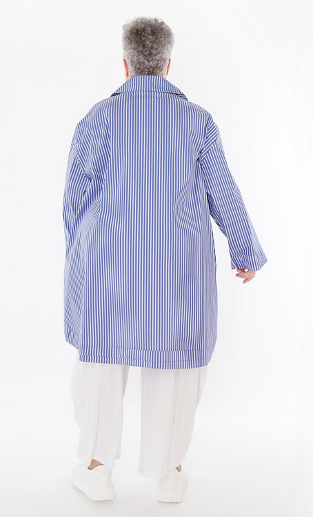 Sommer Bluse in A-Form aus feiner Popeline Qualität in 2 Farben