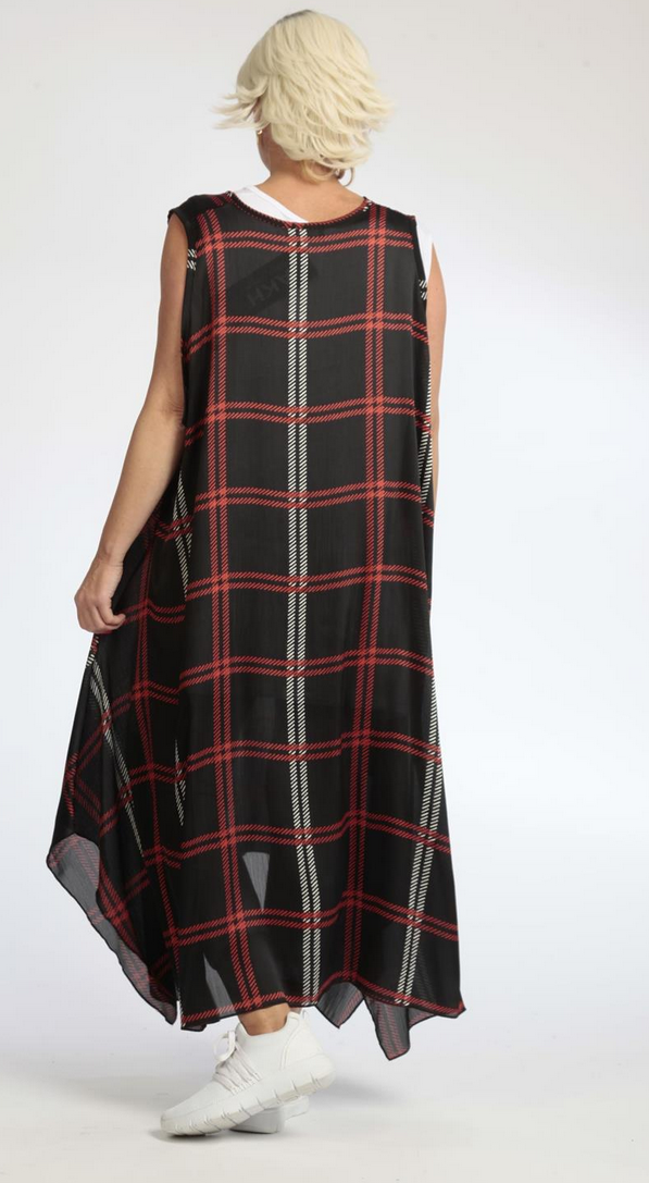 Sommer Tunika in A-Form aus luftiger Chiffon Qualität