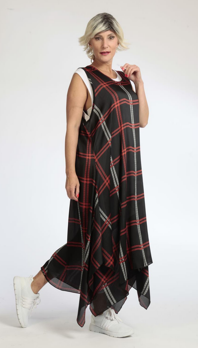 Sommer Tunika in A-Form aus luftiger Chiffon Qualität