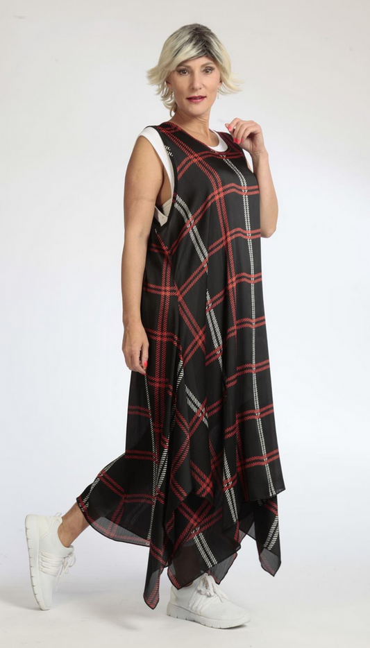 Sommer Tunika in A-Form aus luftiger Chiffon Qualität