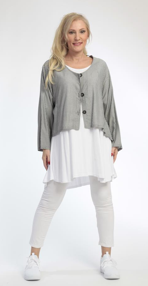 Kurze, leichte Baumwolljacke - Short, light cotton jacket