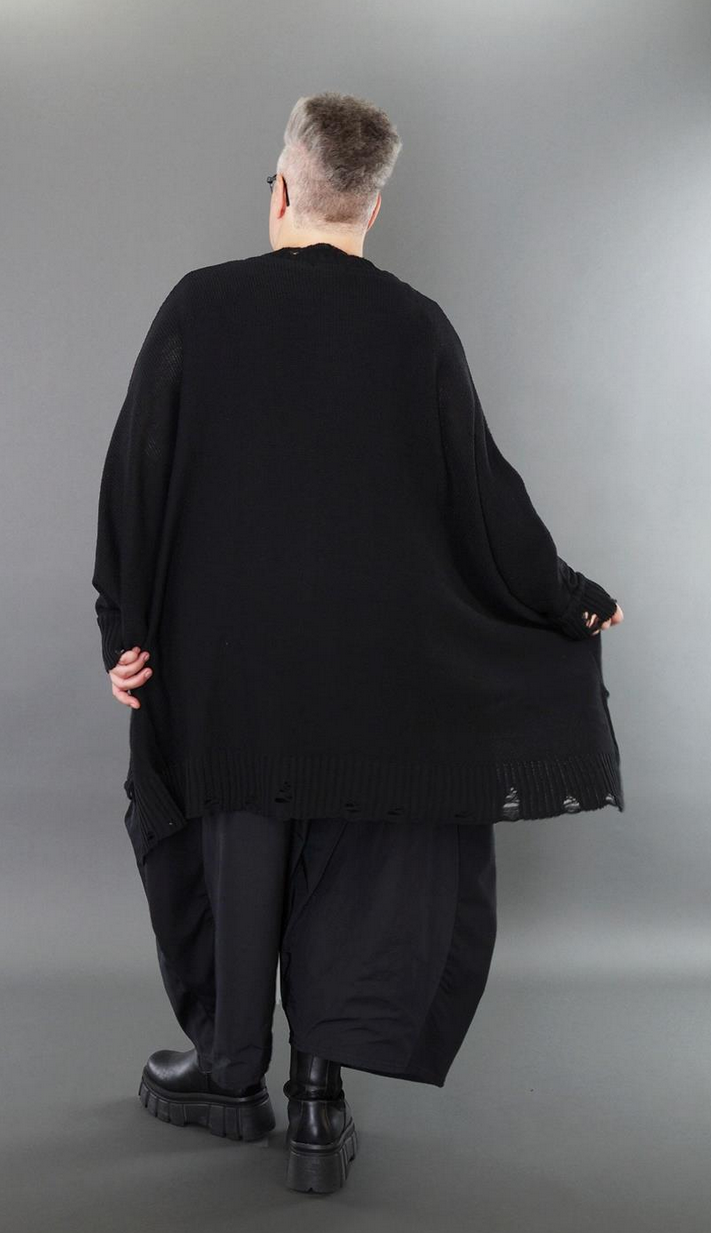 Ganzjahr Jacke in A-Form aus weicher Strick Qualität