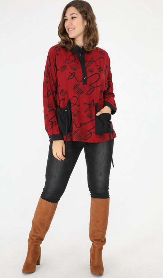 Shirt aus Baumwolle