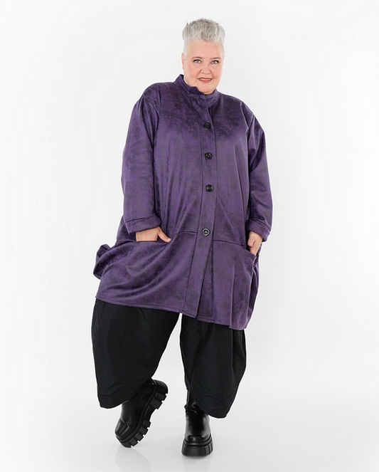 NEU Ganzjahr Jacke in Ballon Form aus weicher Lederimitat Qualität in verschiedenen Farben