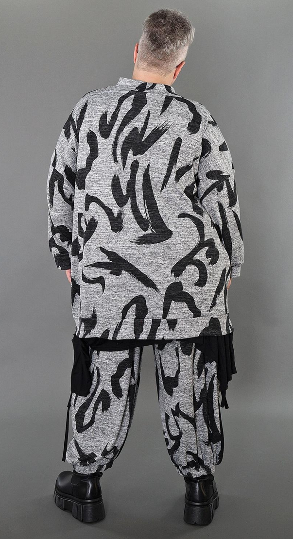 NEU Übergangs Big Shirt in A-Form aus weicher Feinstrick Qualität
