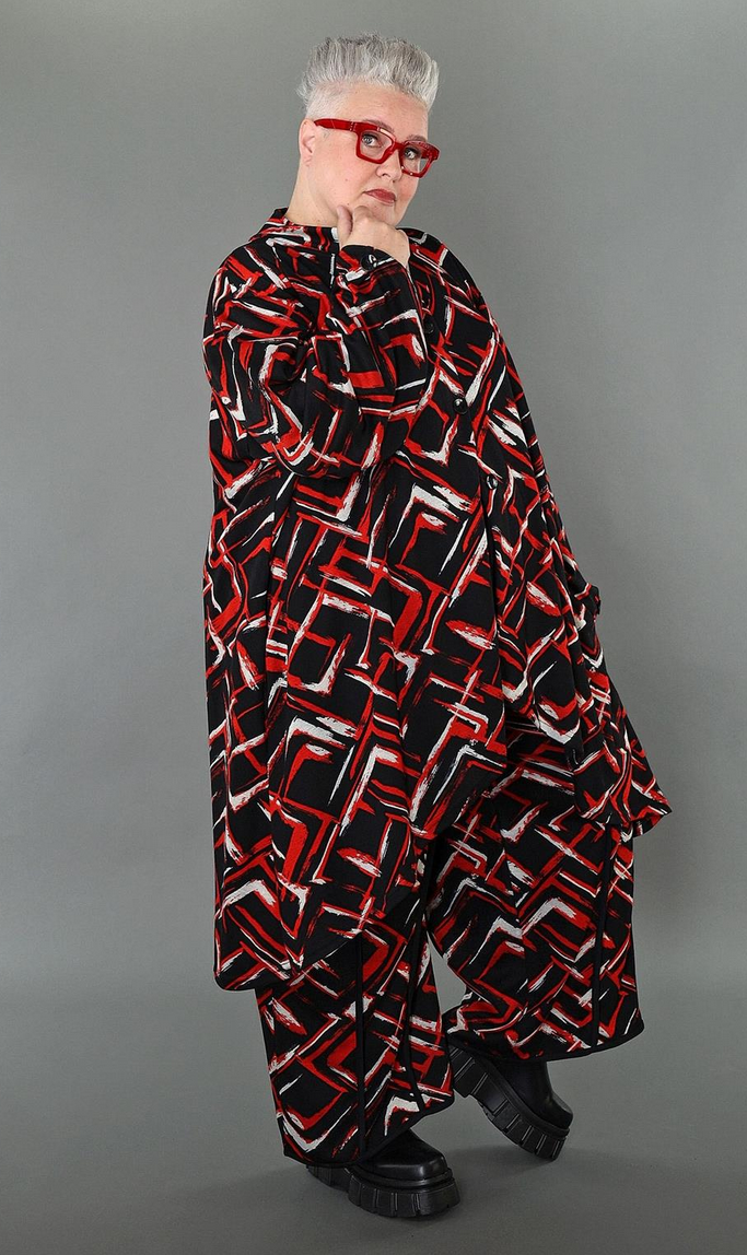 NEU Übergangs Jacke in Vokuhila Form aus weicher Jacquard Qualität in 2 Farben