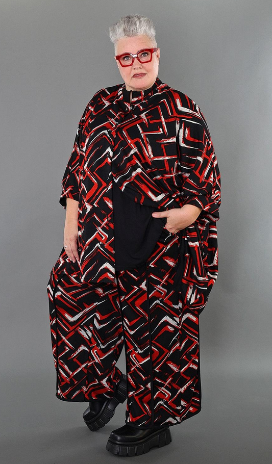 NEU Übergangs Jacke in A-Form aus weicher Jacquard Qualität in 2 Farben
