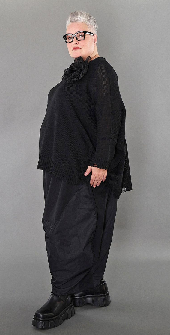 NEU Ganzjahr Big Shirt in kastiger Form aus weicher Strick Qualität