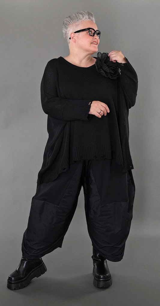 NEU Ganzjahr Big Shirt in kastiger Form aus weicher Strick Qualität