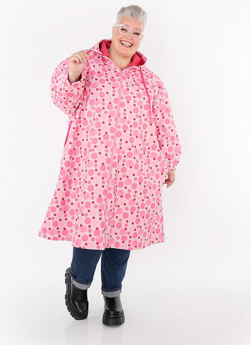 NEU Übergangs Mantel in gerader Form aus warmer Softshell Qualität in 2 Farben