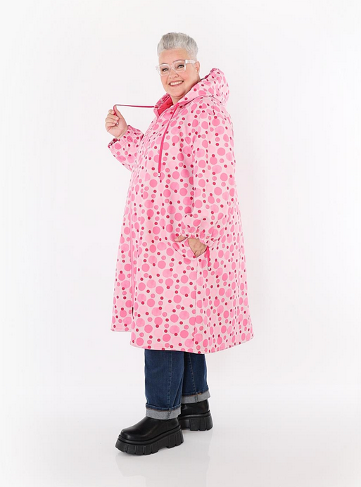 NEU Übergangs Mantel in gerader Form aus warmer Softshell Qualität in 2 Farben