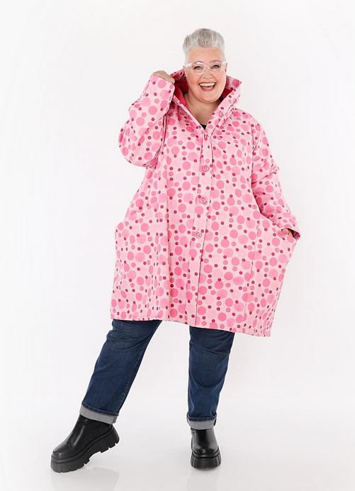 NEU Übergangs Jacke in Ballon Form aus warmer Softshell Qualität in 2 Farben