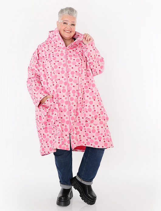 NEU Übergangs Mantel in gerader Form aus warmer Softshell Qualität in 2 Farben