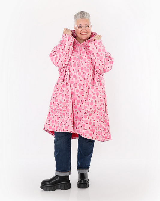 NEU Übergangs Mantel in gerader Form aus warmer Softshell Qualität in 2 Farben