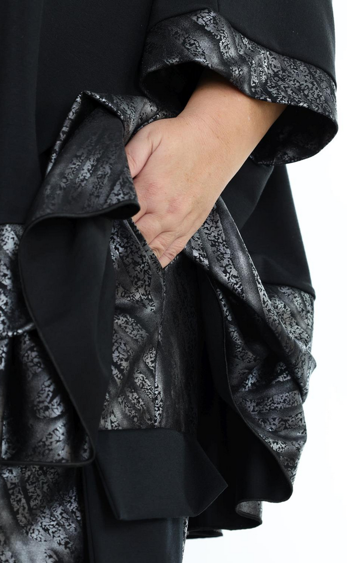 NEU Winter Hose in Ballon Form aus feiner Lederimitat Qualität