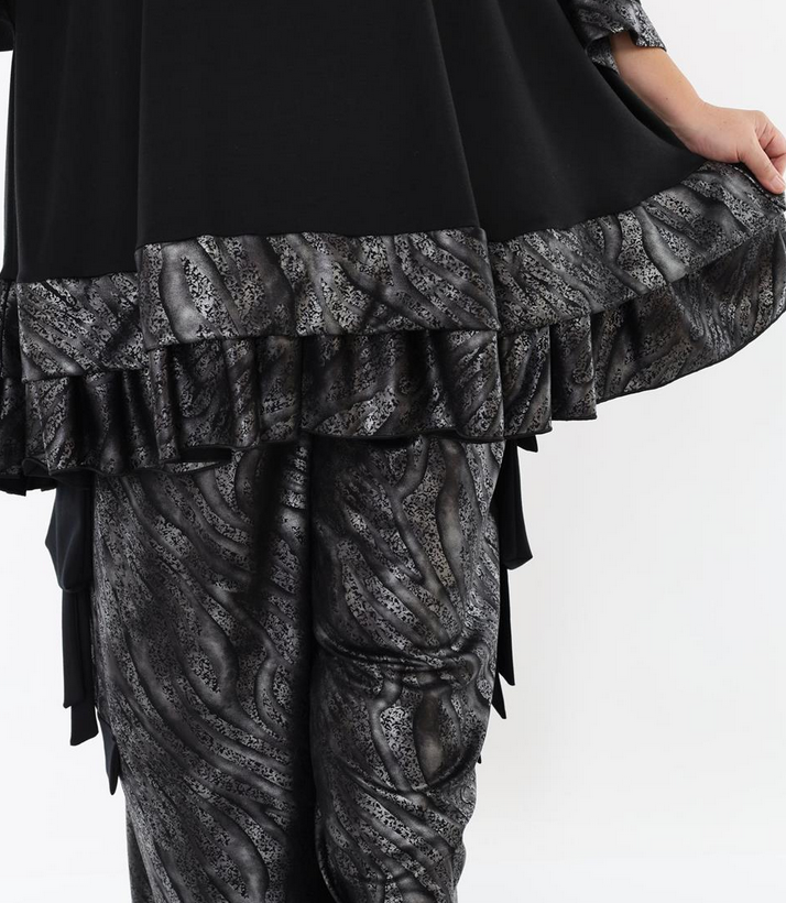 NEU Winter Big Shirt in A-Form aus feiner Milano Qualität