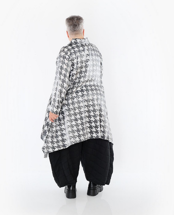 NEU Ganzjahr Bluse in A-Form aus glatter Seiden-Optik Qualität