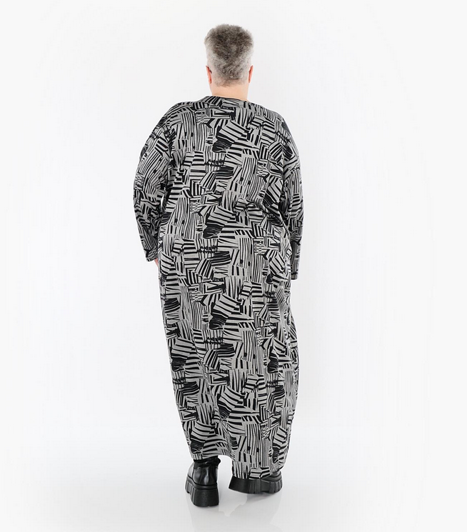 NEU Winter Kleid in gerader Form aus warmer Jacquard Qualität