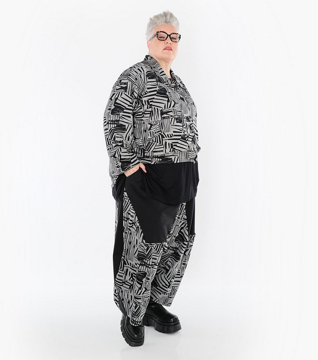 NEU Winter Hose in Ballon Form aus warmer Jacquard Qualität