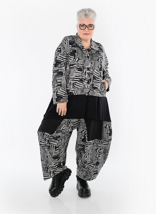 NEU Winter Hose in Ballon Form aus warmer Jacquard Qualität