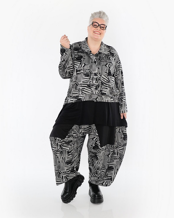 NEU Winter Hose in Ballon Form aus warmer Jacquard Qualität